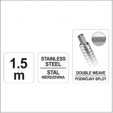 75645 FALA Furtun de dus, 1.5 m..